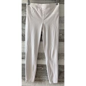 Spanx by Sara Blakely Ankle Leggings Women Medium (29x26.5) Pants White Pull On